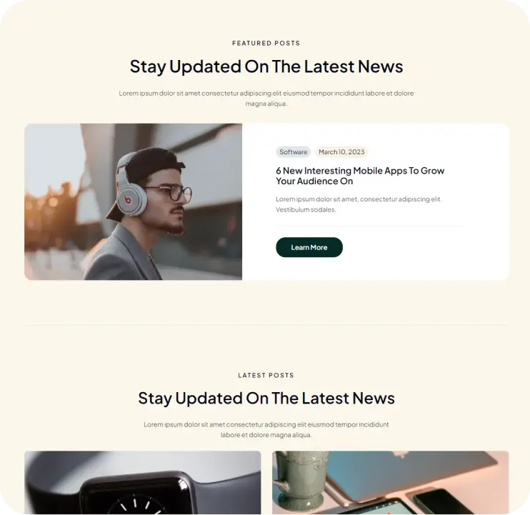 Blog Style Three